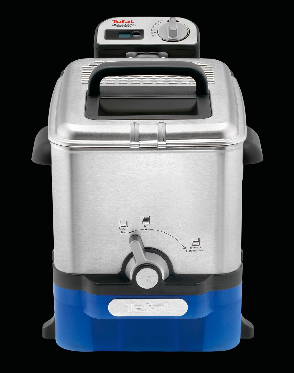 Tefal Oleoclean Pro Inox & Design FR8040 frituurpan Nu € 99 Slimster