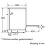 Bosch HLL090020U afmetingen fornuis zijkant