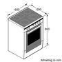 Bosch Serie 2 HKA050020 afmetingen