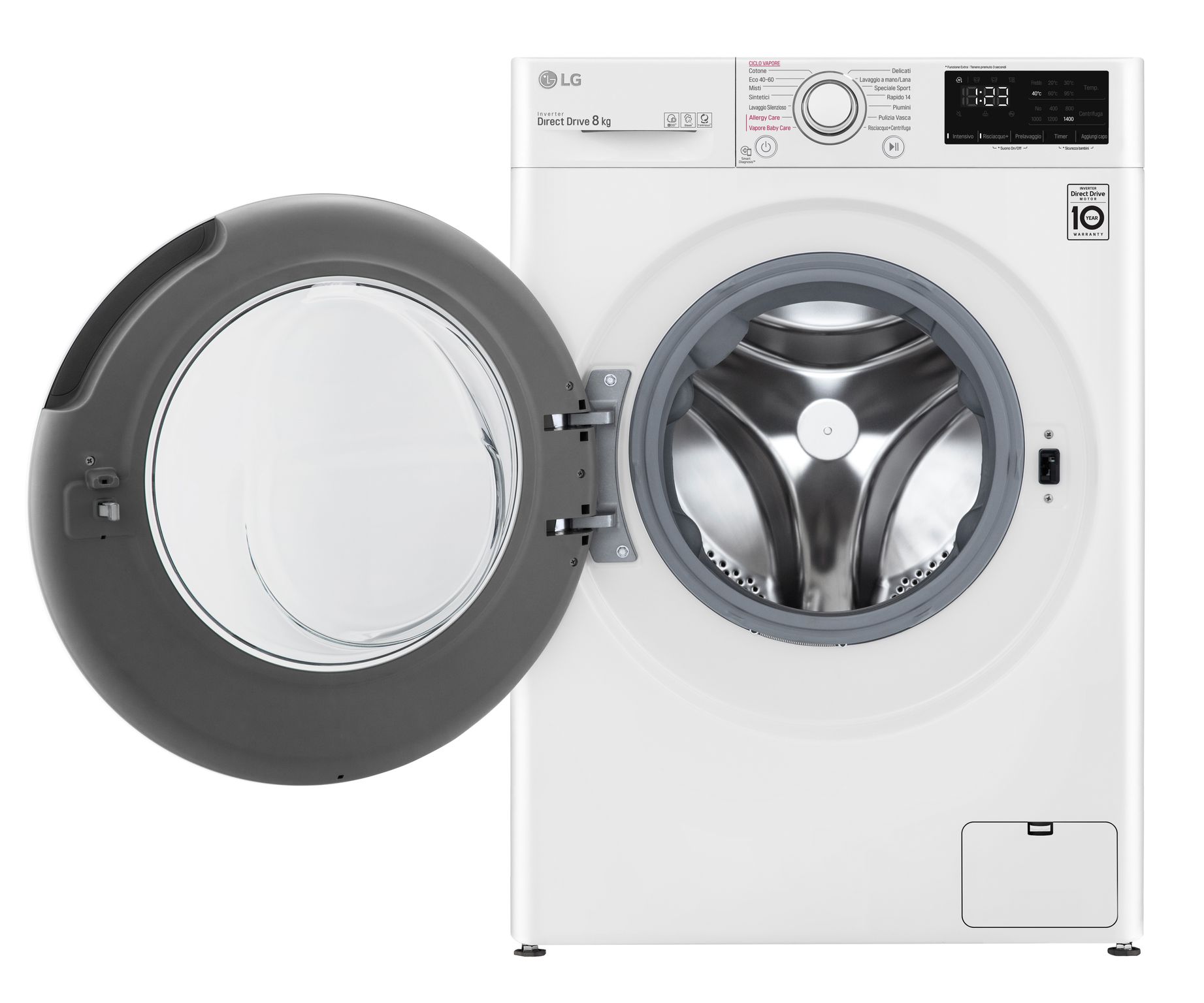 LG F4WV308S3E Direct Drive wasmachine Nu € 509 Slimster