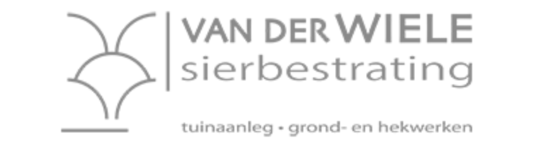 Van der Wiele Sierbestrating logo
