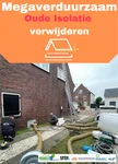 Verwijderen van verzakte isolatie voor een betere en blijvende oplossing.