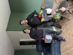 2 blije verhuiscomfort medewerkers na verhuizing