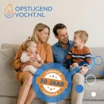 ✅ Permanente oplossing tegen opstijgend/optrekkend vocht — 30 jaar garantie.