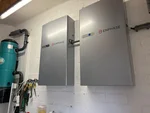 Duurzame opslag in de kelder, 10kWh van beste batterijvermogen Enphase