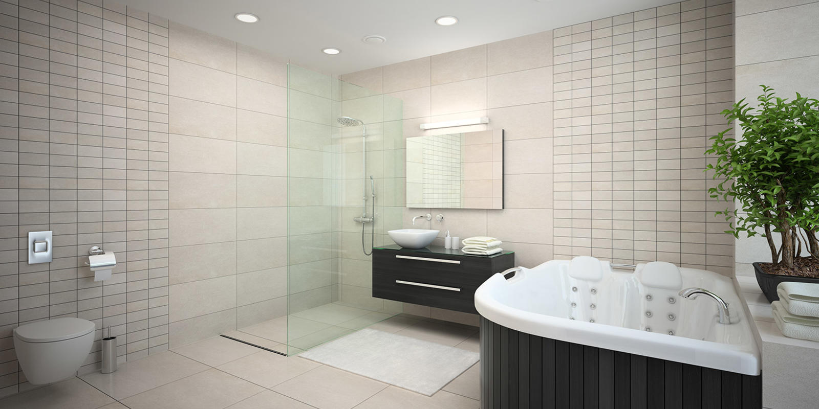 wellness badkamer