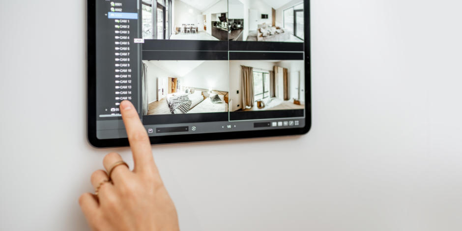 alarmsysteem met camerabeveiliging
