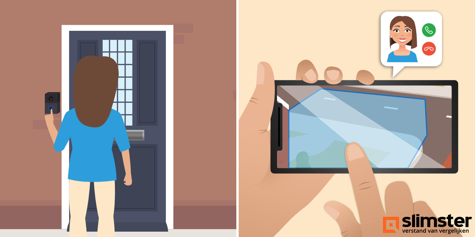 bewegingsdetectie instellen slimme deurbel