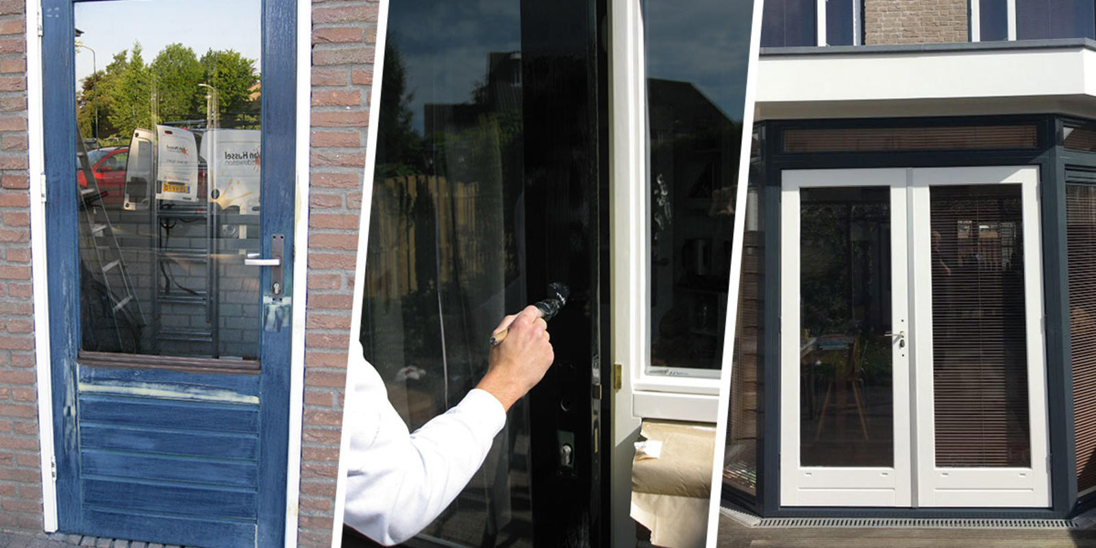 houten buitendeur schilderen