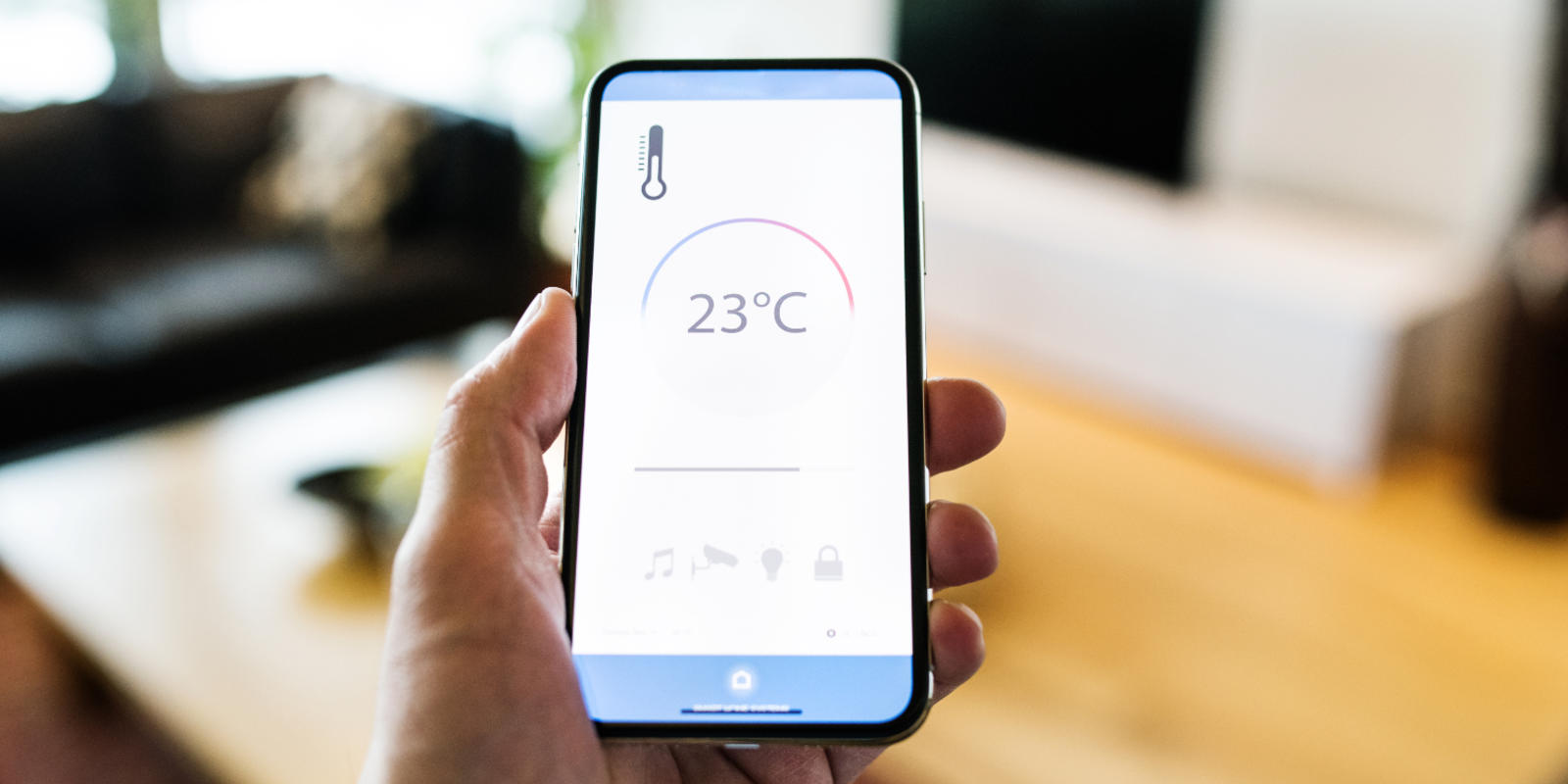 slimme thermostaat draadloos bedienen
