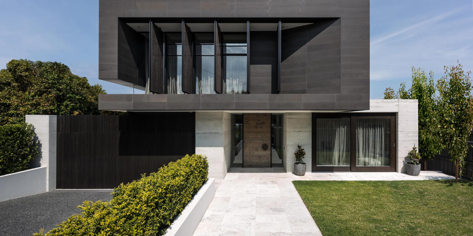 dubbele voordeur modern
