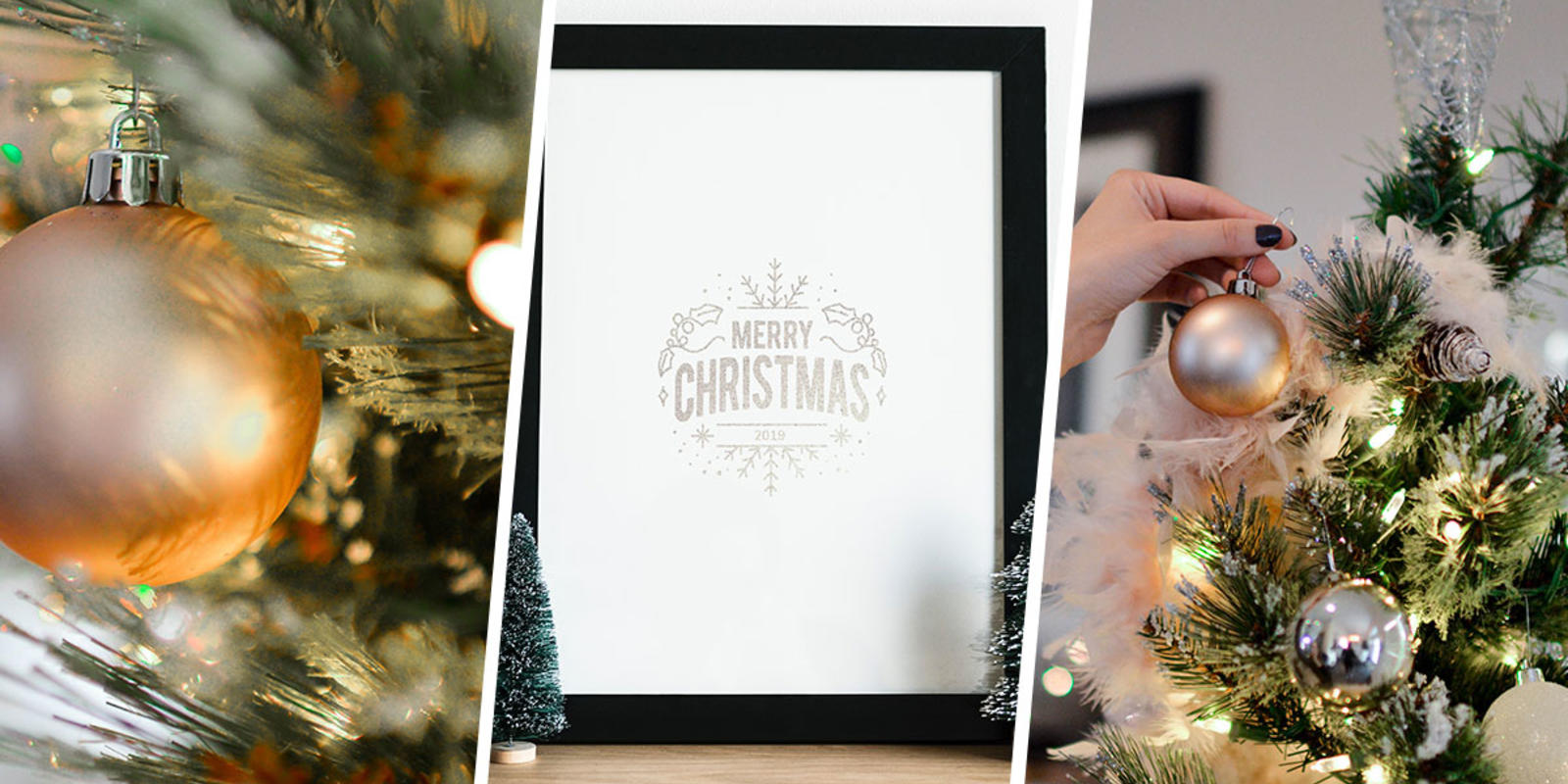 kerstversiering ophangen