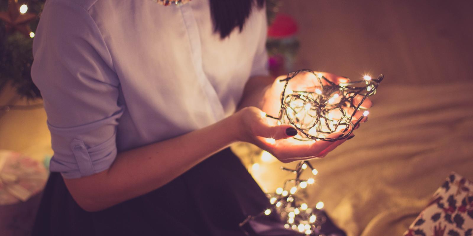 vroeg kerstversiering ophangen