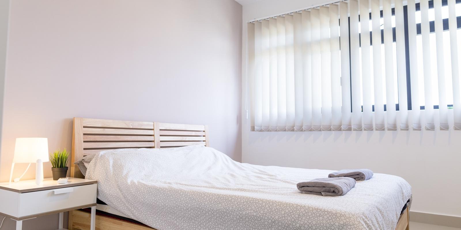 kleine slaapkamer oplossing