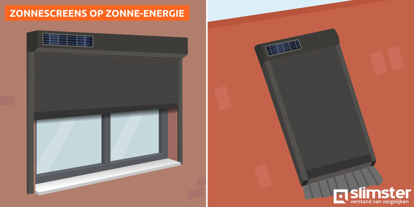 screens op zonne energie