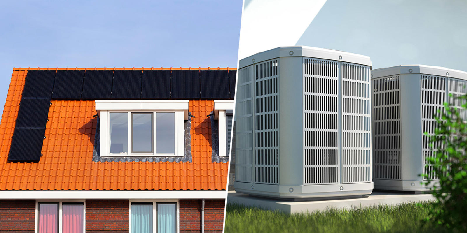 zonnepanelen en warmtepomp