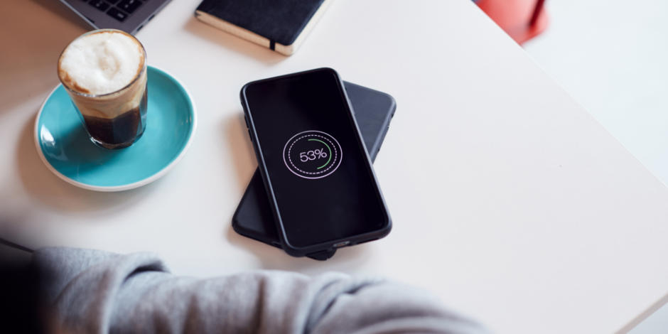 draadloos oplaadbare smartphones