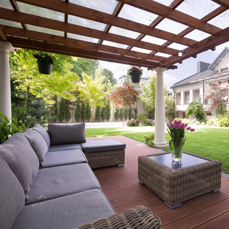Terras vlonders leggen