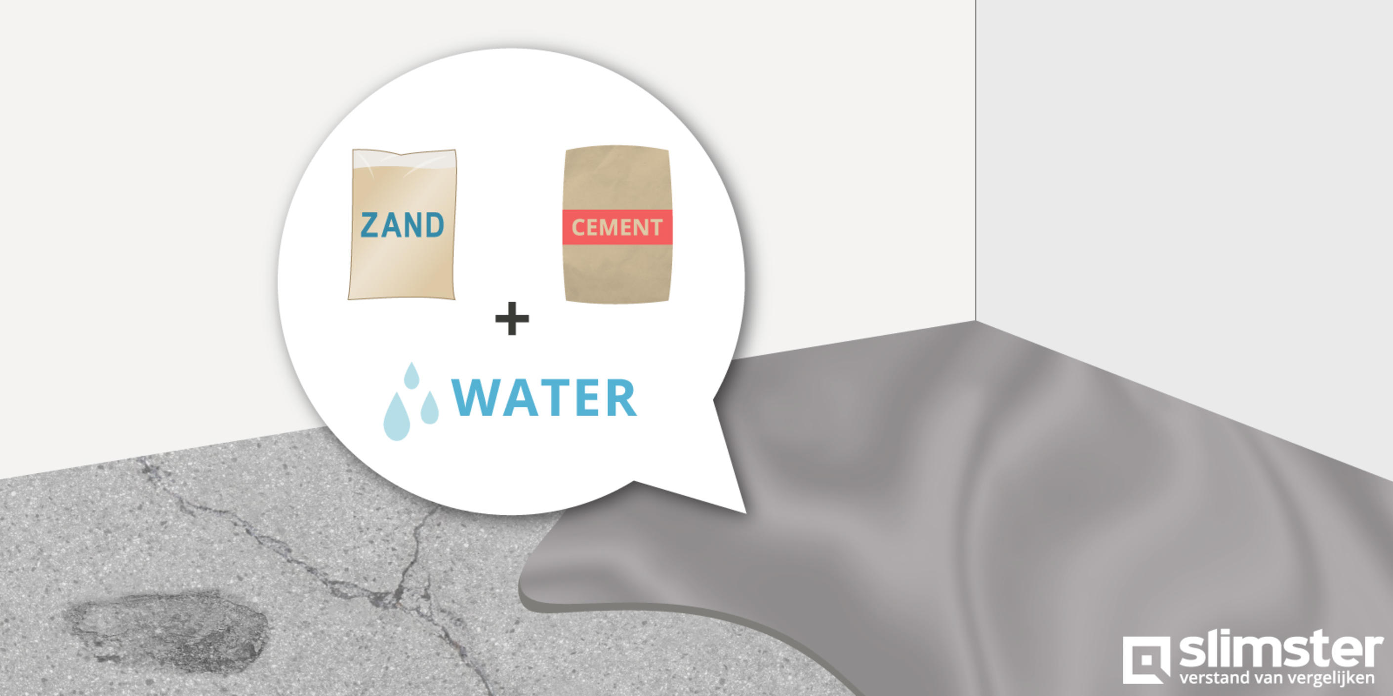 Zandcement of anhydriet dekvloer kiezen - Slimster