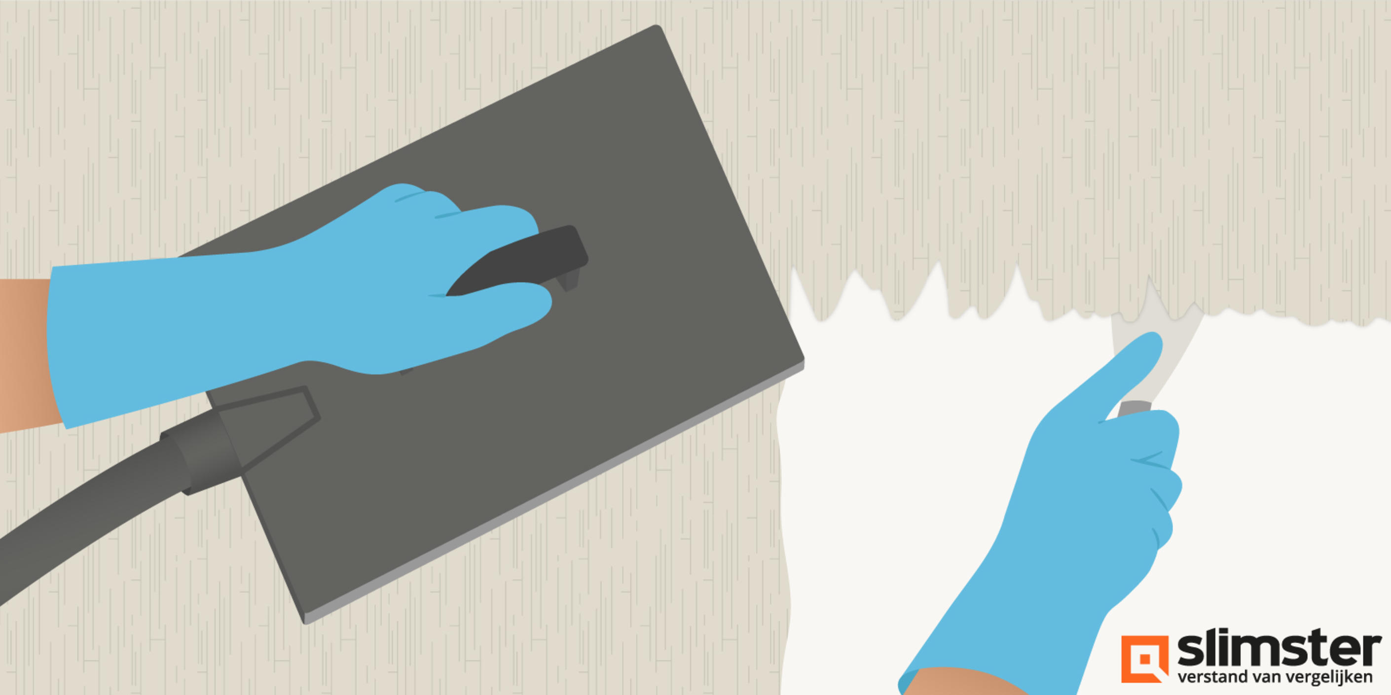 Glasvezelbehang verwijderen? 5 Tips & stappen - Slimster