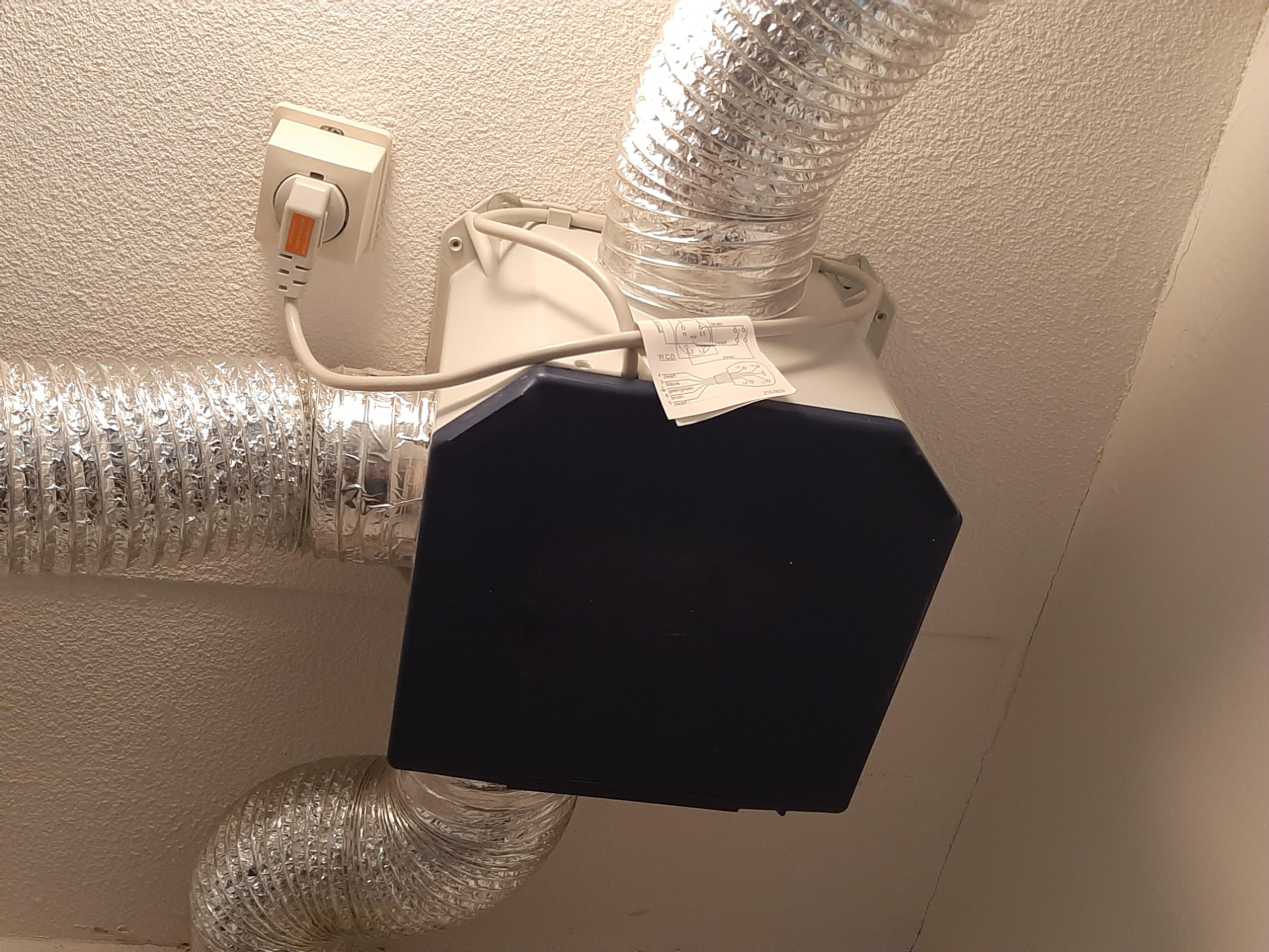 mechanische ventilatie box