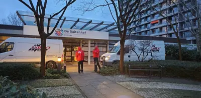 Asbestsanering op projectlocatie