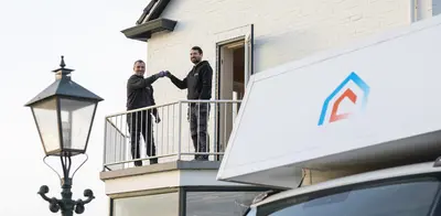 Onze mannen aan het werk!