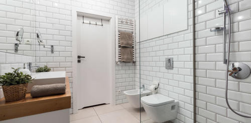 modern wit huis
