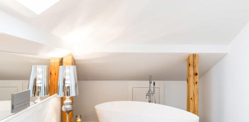 badkamer ideeen hout