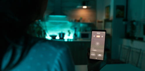 slimme verlichting smartphone bedienen