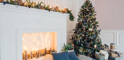 vroeg kerstversiering ophangen