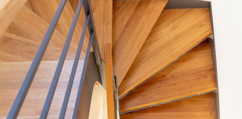 hout en aluminium balustrade