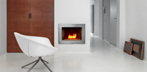 modern huis wit
