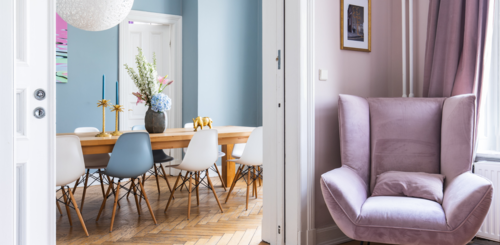 woonkamer verven