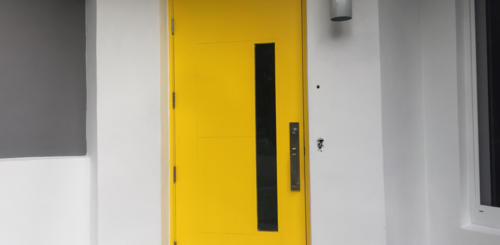 strakke moderne voordeur
