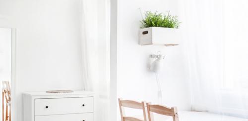 woning met wit interieur