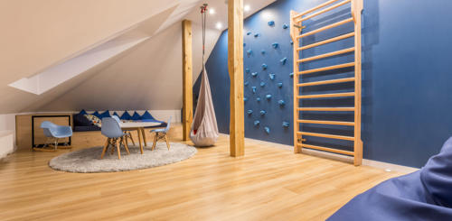 kinderkamer zolder