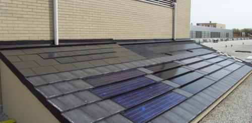 dakpan zonnepanelen