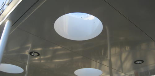 lichtkoepel rond