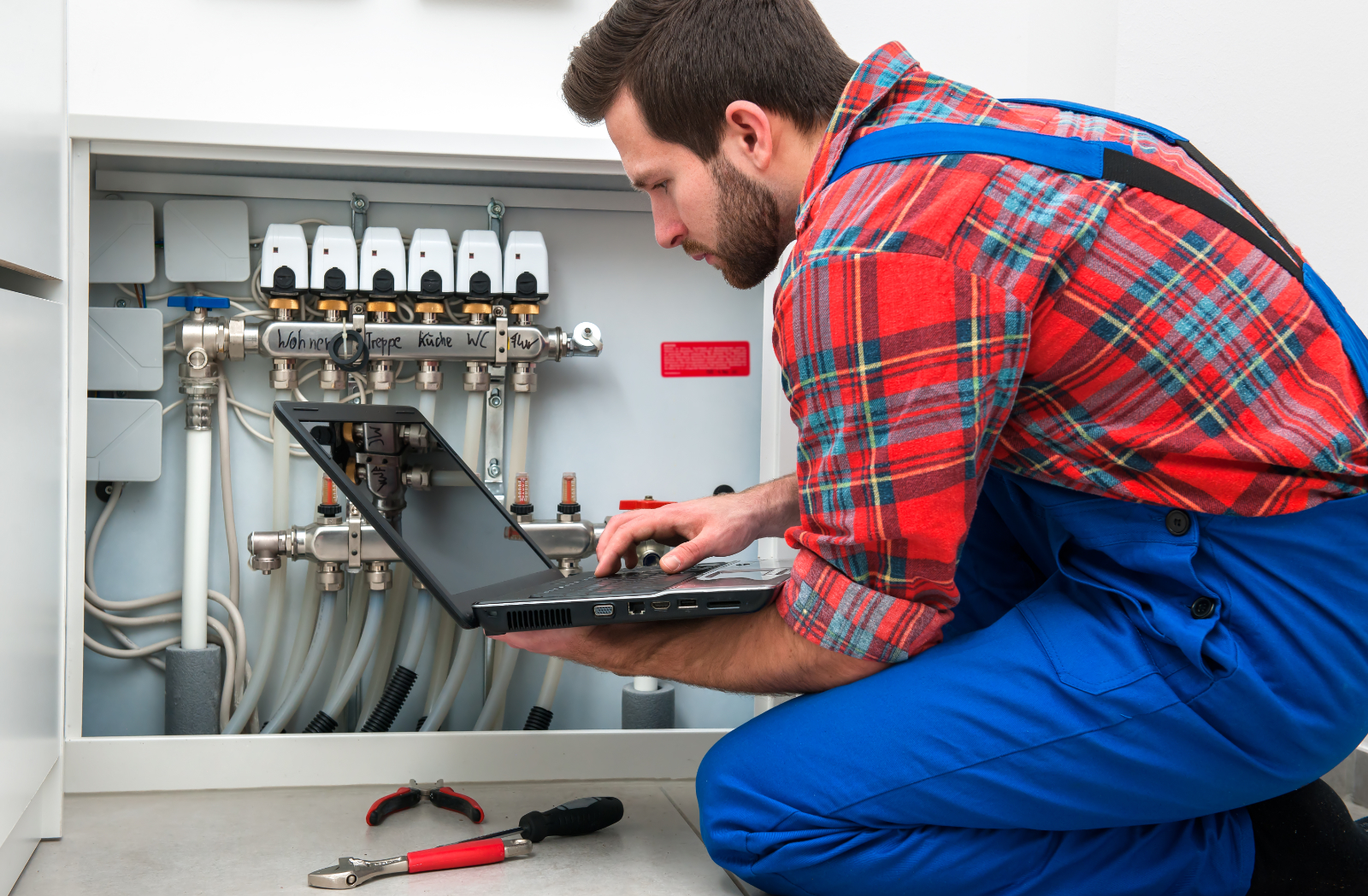 Vloerverwarming reparatie