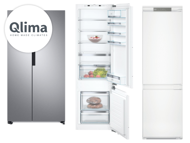Qlima inbouw wijnkoelkasten