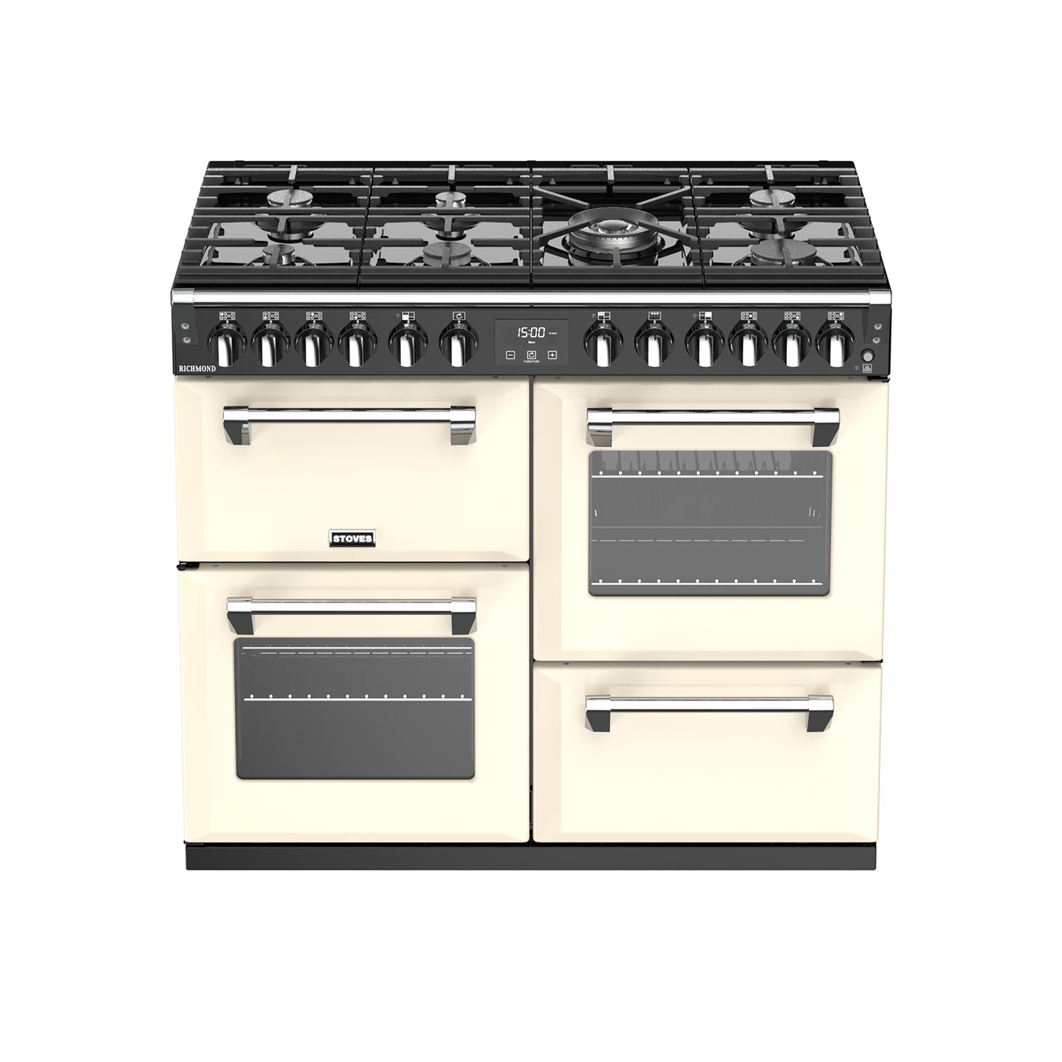 Stoves Richmond S1000 DF Crème fornuis Slimster