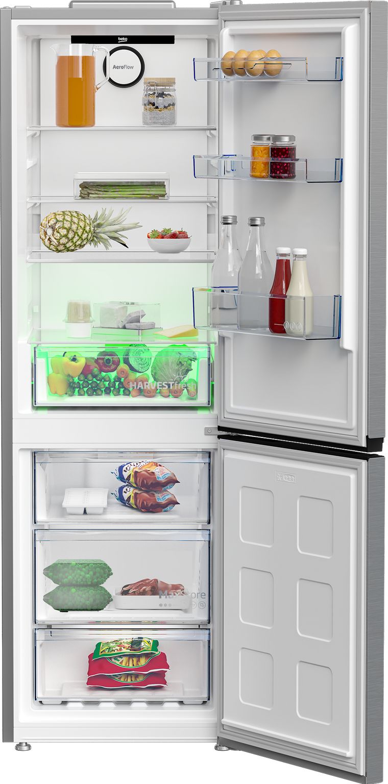 Beko B3RCNE364HXB koelkast - Slimster